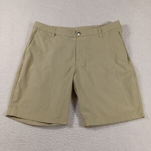 Lululemon Shorts Mens 34 Green Commission Classic-Fit 9" Inseam Warpstreme